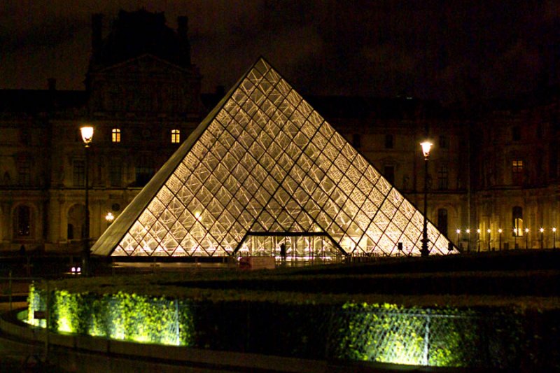 Pyramid at The Louvre