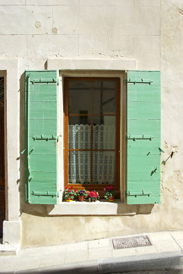 pastel shutters