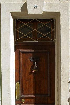 door with knocker