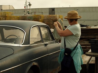 Laura Snaps a Volvo