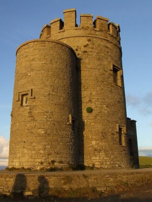 O'Brien's Tower at the Cliffs of Moher