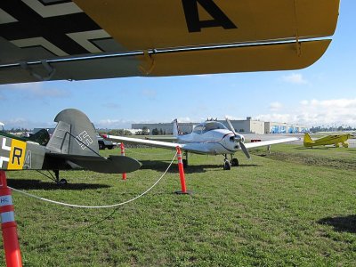 Navion tuck behind Storch