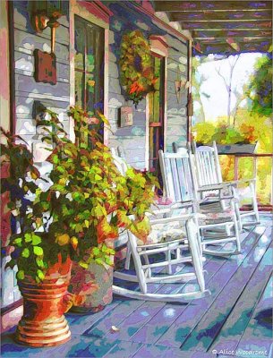 Eureka Springs Porch
