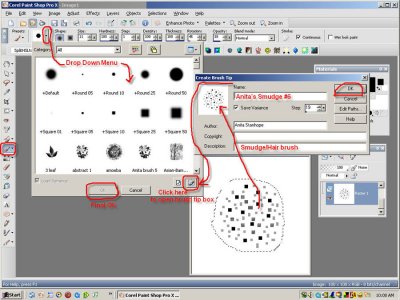 Make Your Own Brushes in PSP Part 2