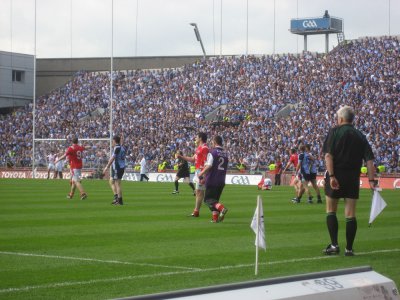 Dublin GAA football action 2008