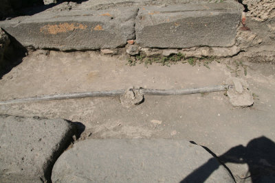 old watermain, Pompei