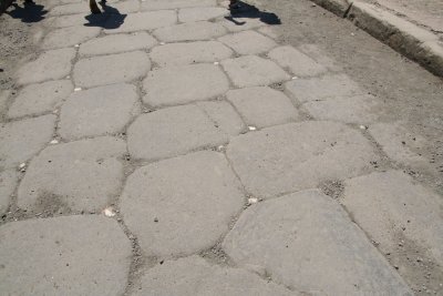 white marble, Pompei
