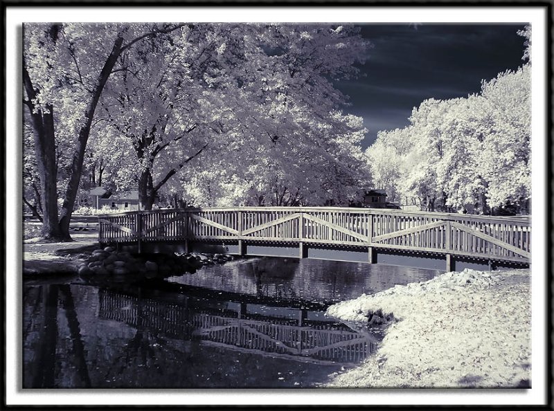 Footbridge Reflection