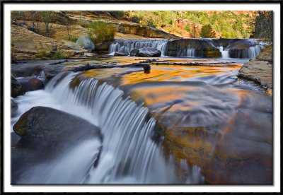 The Glowing Rapids at Slide Rock