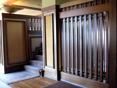 Stairs to the bedrooms