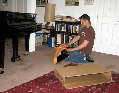 Unpacking the bench