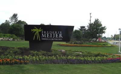 Entrance to the Meijer Gardens
