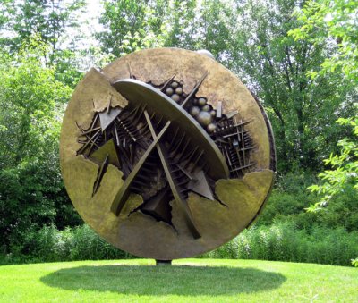 Disk in the form of a Desert Rose  Arnaldo Pomodora