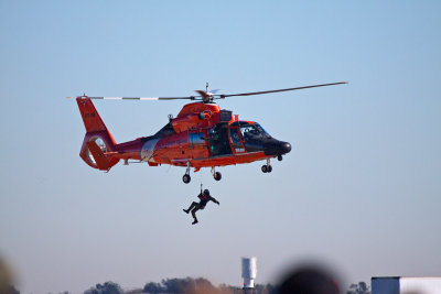 Coast Gaurd Helicopter Rescue Demonstration