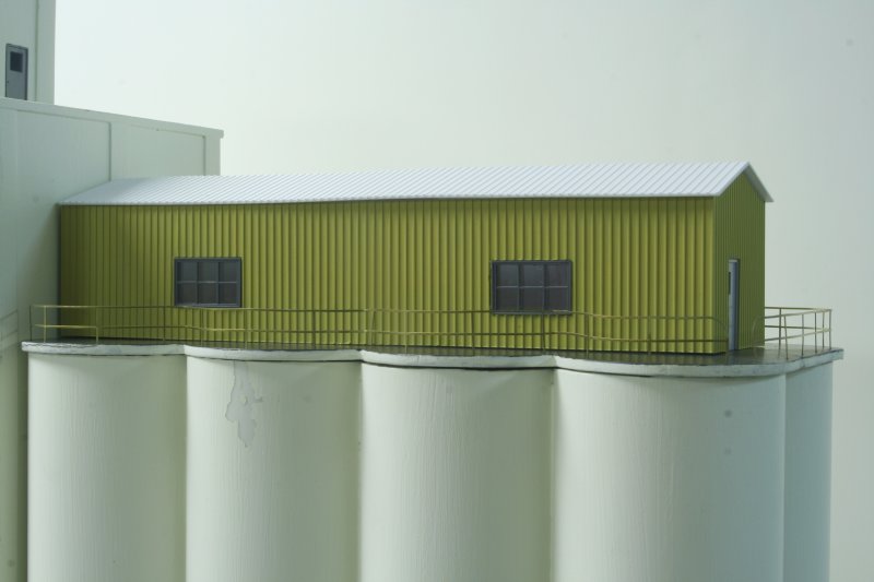 Another view of new brass railings