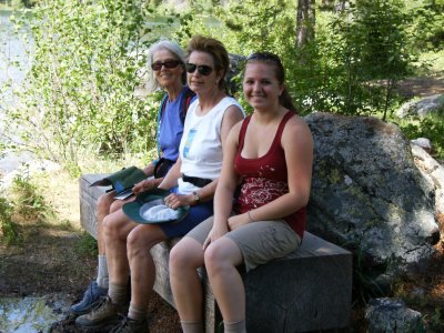 Hiking in Laurance S. Rockefeller Preserve