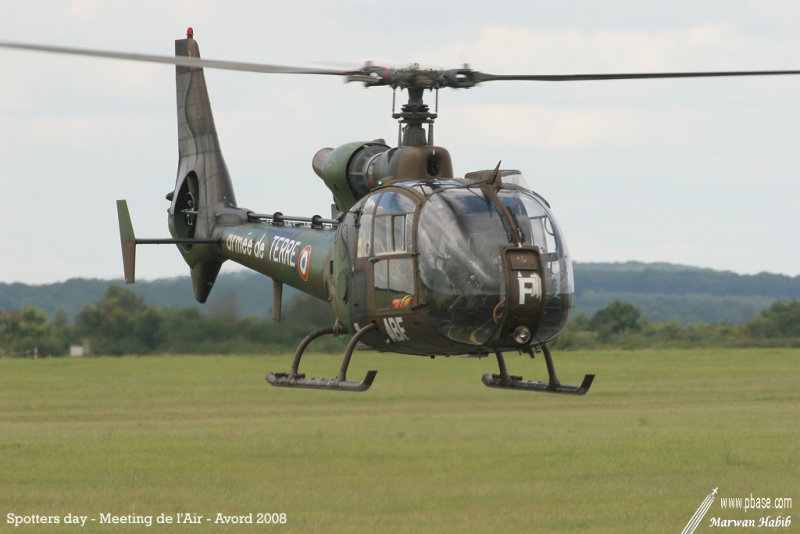 Avord 2008 - Aerospatiale AS342 Gazelle Arme de Terre