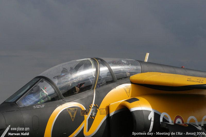 Avord 2008 - Dassault-Dornier Alphajet Arme de lAir 1 000 000 H