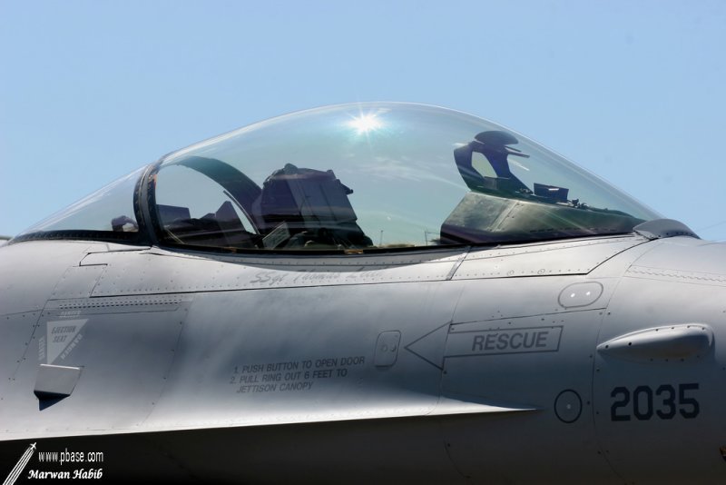 Le Bourget 2007 - Lockheed/Martin F-16C USAF