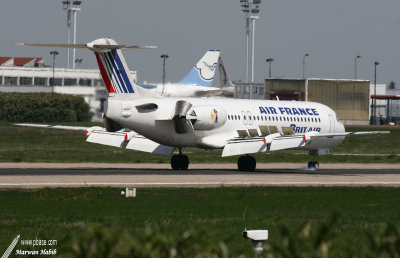 Fokker F100 Air France by Brit Air