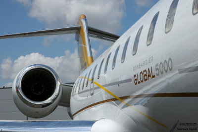 Le Bourget 2007 - Bombardier Global 5000