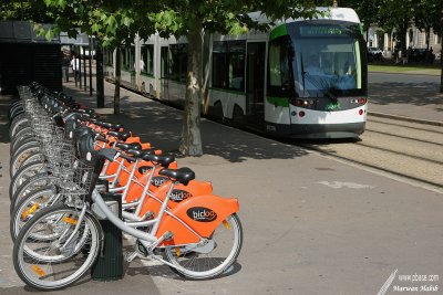 Nantes - Bicloo & Tramway