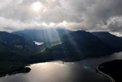 Keechelus lake and little lost lake