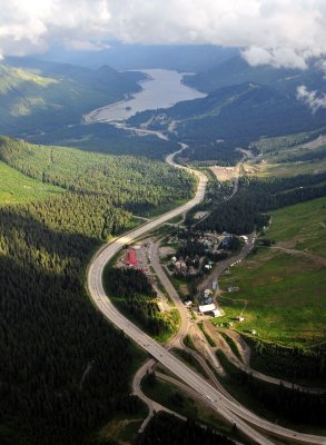 Snoqualmie Ski Area and Lake Keechelus