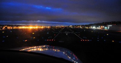 runway 31R in sight