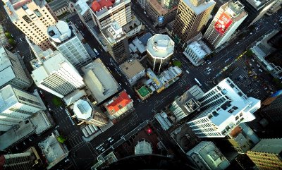 from the city tower