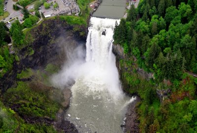 the falls at Snoqualmie