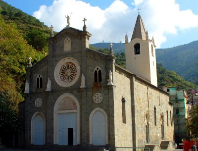 St John the Baptist Church, Riomaggiore, Italy