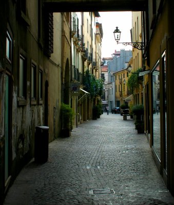 quite narrow street