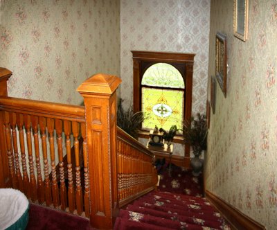 Down Front Stairs