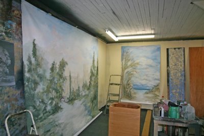 Studio in Carriage House