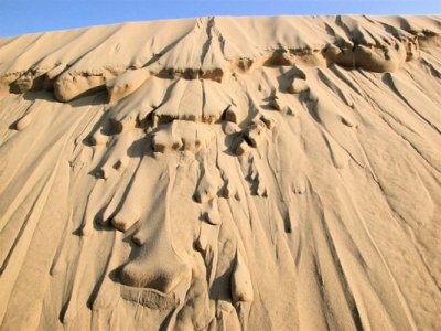 Close up of sand Dune, Jockey's Ridge, N.C.