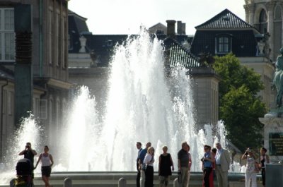 Street Fountain Copenhagen, Denmark