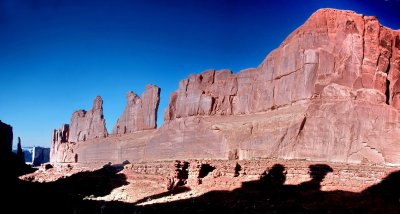 Drive ....in the Arches National Park