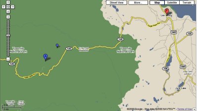 Lake May area map