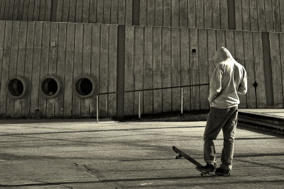 7th: Skate Boarder by Bruce Jones