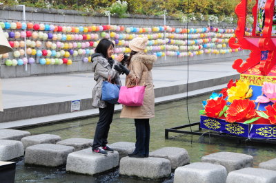 Lantern festival at Cheonggyecheon Stream