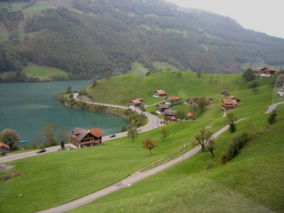 Luzern to Interlaken by Golden Pass