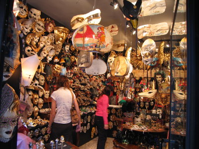 Another shop selling a lot of masks
