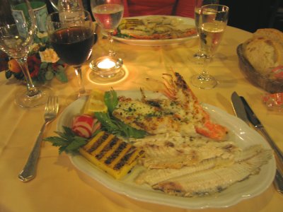 Dinner at Antica Trattoria Poste Vecie