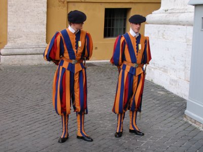Soldiers in Vatican?