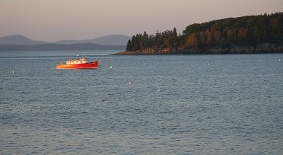Lone Lobster Boat