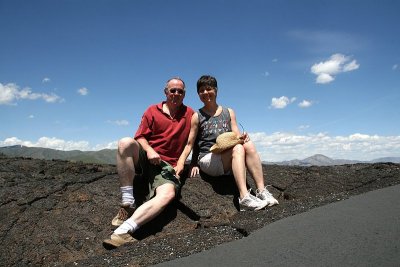 At Craters of the Moon