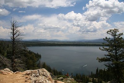 Jenny Lake from Inspiration Point