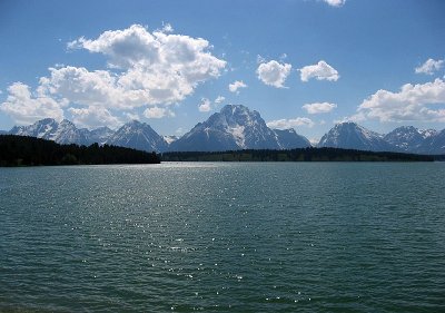 Mount Moran from Jackson Lake