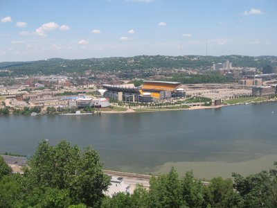 Heinz Field from Mt. Washington